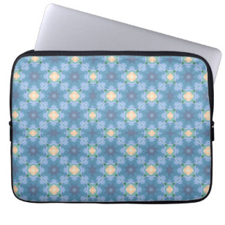Capa Para Notebook Blue Patterned