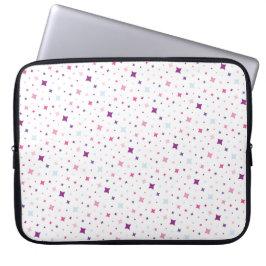 Capa Para Notebook Blue Pink Purple Stars Cosmic Space.