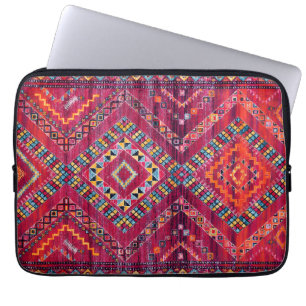 Capa Para Notebook Blush Bazaar: Herança Marroquina Rosa Elegância
