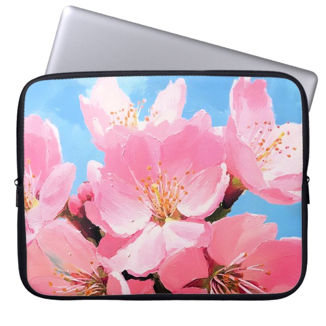 Capa Para Notebook Blush Bloom Cherry Blossom (Frente)