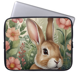 Capa Para Notebook Blush Blooms e Bunny Dreams Eletrônicos Bag