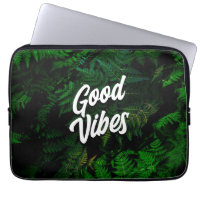 Boas Vibes Design de Folha Tropical