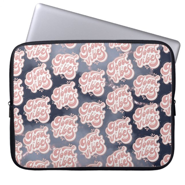 Capa Para Notebook Boas Vibrações (Frente)