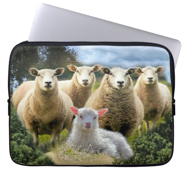 Capa Para Notebook Boca-Boca-Bovino (Frente)