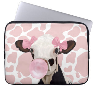 Capa Para Notebook Boca-rosa-branca-branca-soprada-soprando