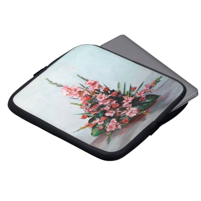 Capa Para Notebook Bodegón de flores/Natureza-morta de flores (Frente Topo)
