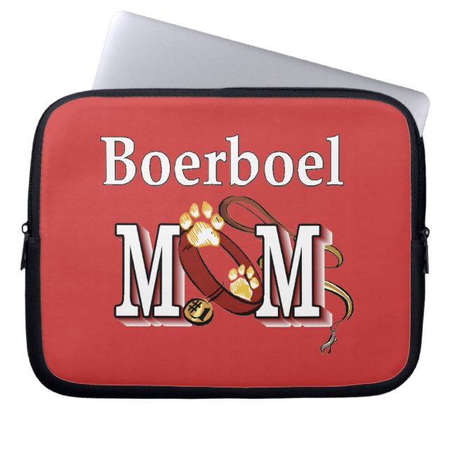 Capa Para Notebook Boerboel Dog MOM (Frente)