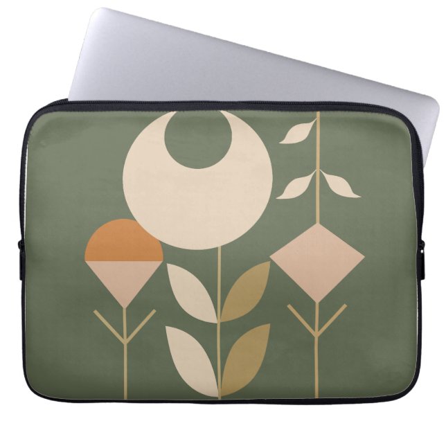 Capa Para Notebook Boho Abstrato Lily (Frente)