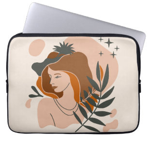 Capa Para Notebook Boho Woman Stars