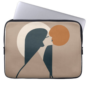 Capa Para Notebook Boho Woman Sun