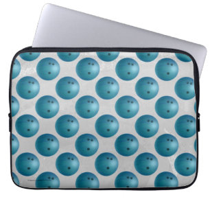 Capa Para Notebook Bola de boliche azul