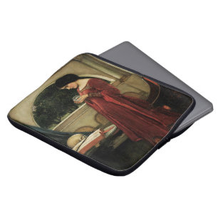 Capa Para Notebook Bola de cristal pelo Waterhouse, arte do Victorian