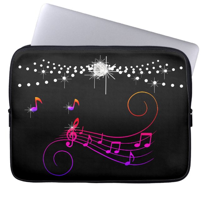 Capa Para Notebook Bola de Dança (Frente)