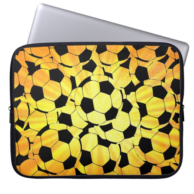 Capa Para Notebook Bola de Futebol Capinha para Laptop (Frente)