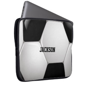 Capa Para Notebook Bola de futebol customizável do futebol