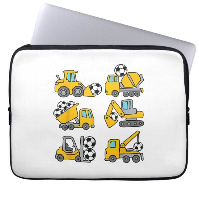 Capa Para Notebook Bola de Futebol para crianças de futebol (Frente)