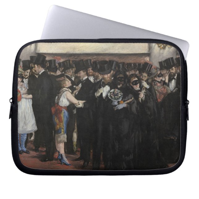 Capa Para Notebook Bola mascarada na ópera, 1873 de Manet | (Frente)