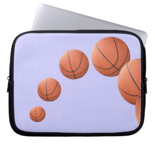 Capa Para Notebook Bolas de basquete no ar
