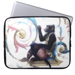 Capa Para Notebook Bolhas de Macacos