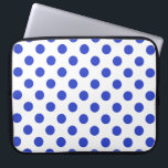 Capa Para Notebook Bolinhas azuis<br><div class="desc">Bolinhas azuis reais sobre fundo branco</div>