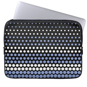 Capa Para Notebook Bolinhas branca e teto