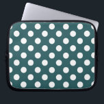 Capa Para Notebook Bolinhas brancas em pó<br><div class="desc">Bolinhas brancas em pó</div>