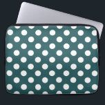 Capa Para Notebook Bolinhas brancas em pó<br><div class="desc">Bolinhas brancas em pó</div>