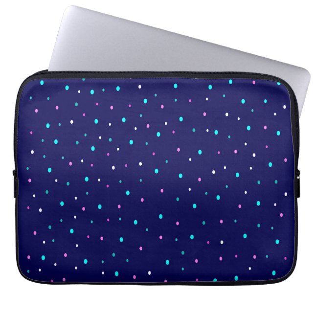 Capa Para Notebook Bolinhas celestiais (Frente)