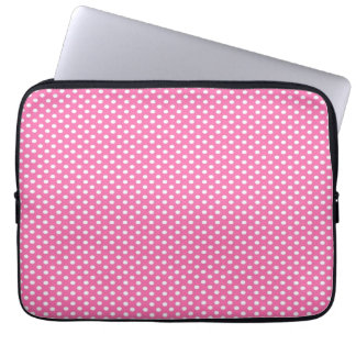 Capa Para Notebook Bolinhas cor-de-rosa