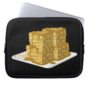 Capa Para Notebook Bolo de aveia de Comida
