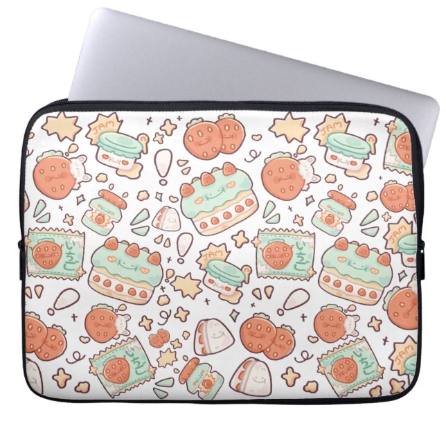 Capa Para Notebook Bolo de Velas (Frente)