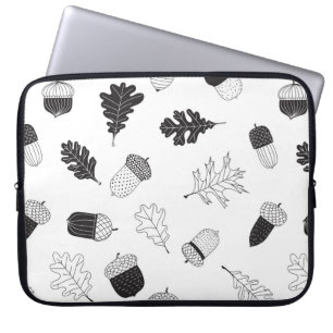Capa Para Notebook Bolotas e folhas