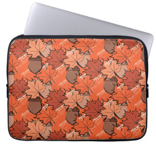 Capa Para Notebook Bolotas e folhas II