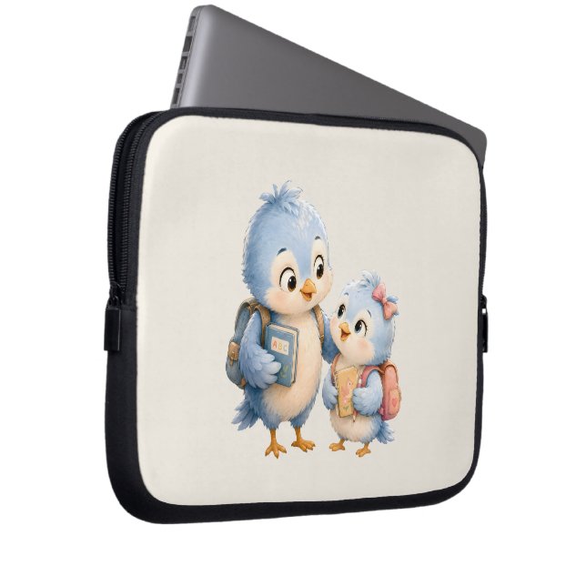 Capa Para Notebook Bolsa de Armazenamento de Gadgets dos Irmãos Blue  (Frente Esquerda)