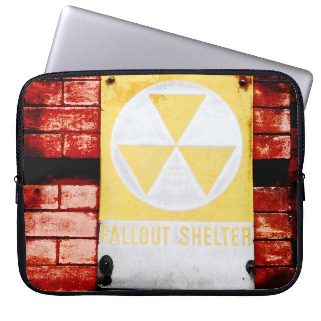 Capa Para Notebook Bolsa de Computador Portátil Grunge Abrigo Antigo  (Frente)