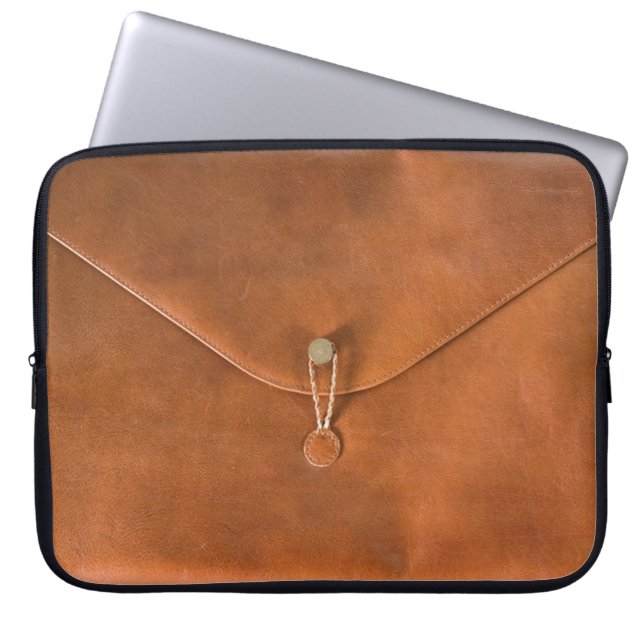 Capa Para Notebook Bolsa de couro vintage engraçada (Frente)