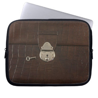 Capa Para Notebook Bolsa de crocodilo vintage engraçada