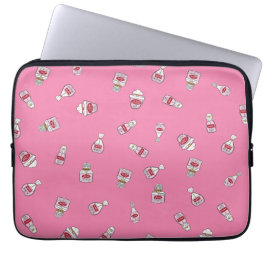 Capa Para Notebook Bolsa de Eletrônicos, Amor, Frascos de Perfume