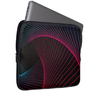 Capa Para Notebook Bolsa de Eletrônicos com Padrão Geométrico Artísti