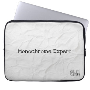 Capa Para Notebook Bolsa de Eletrônicos Especialistas em Monocromo