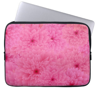 Capa Para Notebook Bolsa de Eletrônicos Floral Moderna com Motivo de