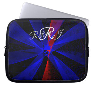 Capa Para Notebook Bolsa de Eletrônicos Geométrica Abstrata Cor de Mi