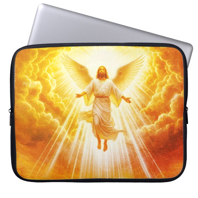 Capa Para Notebook Bolsa de Eletrônicos para Laptop Angel 15" (Frente)