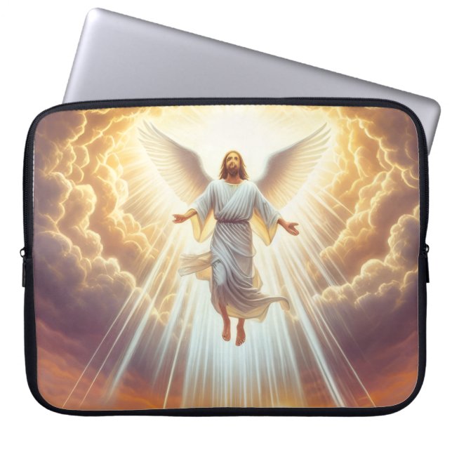 Capa Para Notebook Bolsa de Eletrônicos para Laptop de 15" (Frente)
