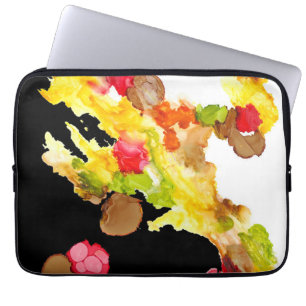 Capa Para Notebook bolsa de laptop à prova d'água "Abstrato Buquê"