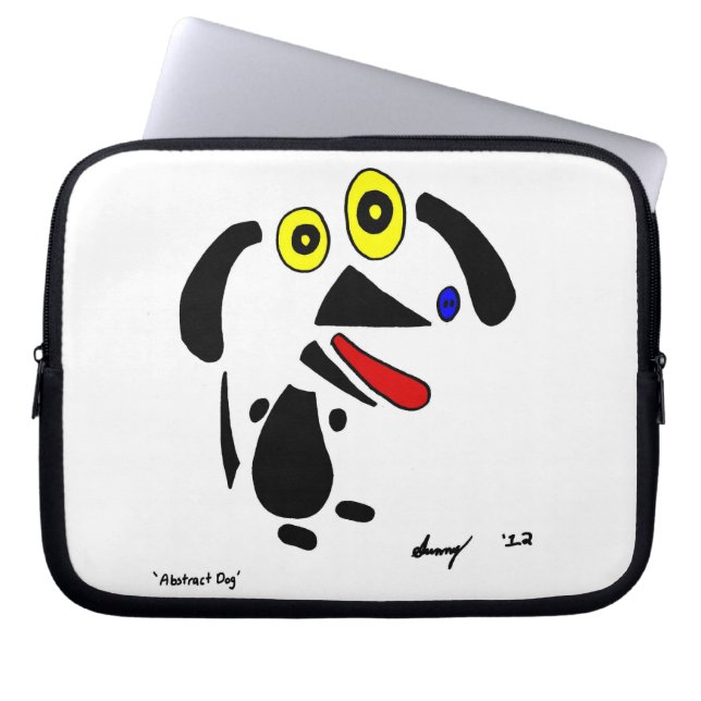 Capa Para Notebook Bolsa de laptop abstrato (Frente)