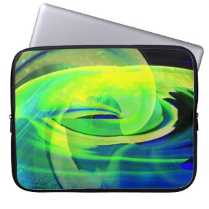 Capa Para Notebook Bolsa de laptop Abstrato de Chegada de alienígena