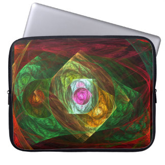 Capa Para Notebook Bolsa de laptop Abstrato de Conexões Dinâmicas