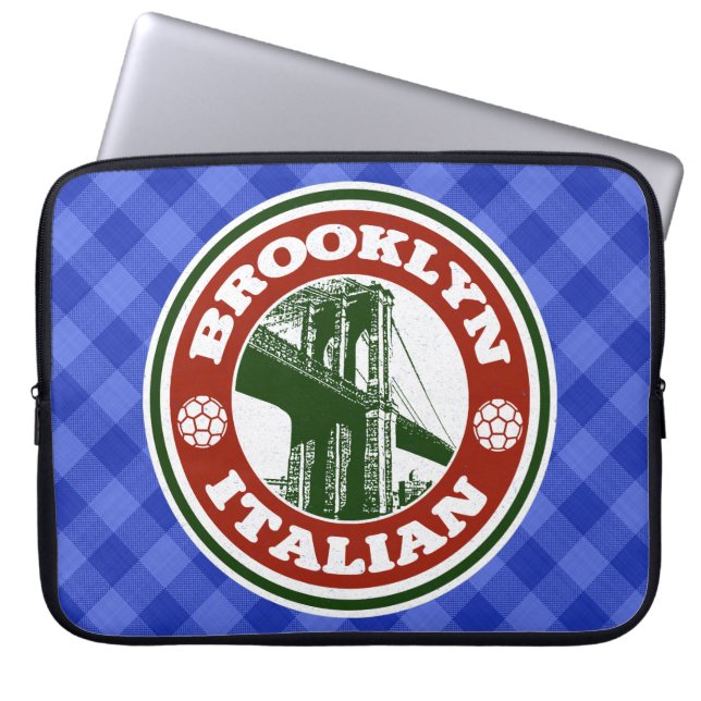 Capa Para Notebook Bolsa de laptop Americana do Brooklyn (Frente)