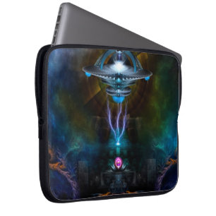 Capa Para Notebook Bolsa de laptop Ansariante da Estação Espacial
